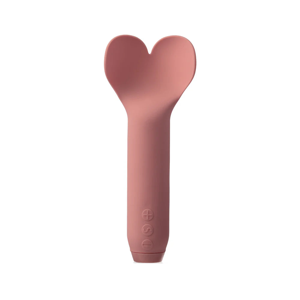 Je Joue Silicone Heart-Shaped Fluttering Tip Bullet Vibrator